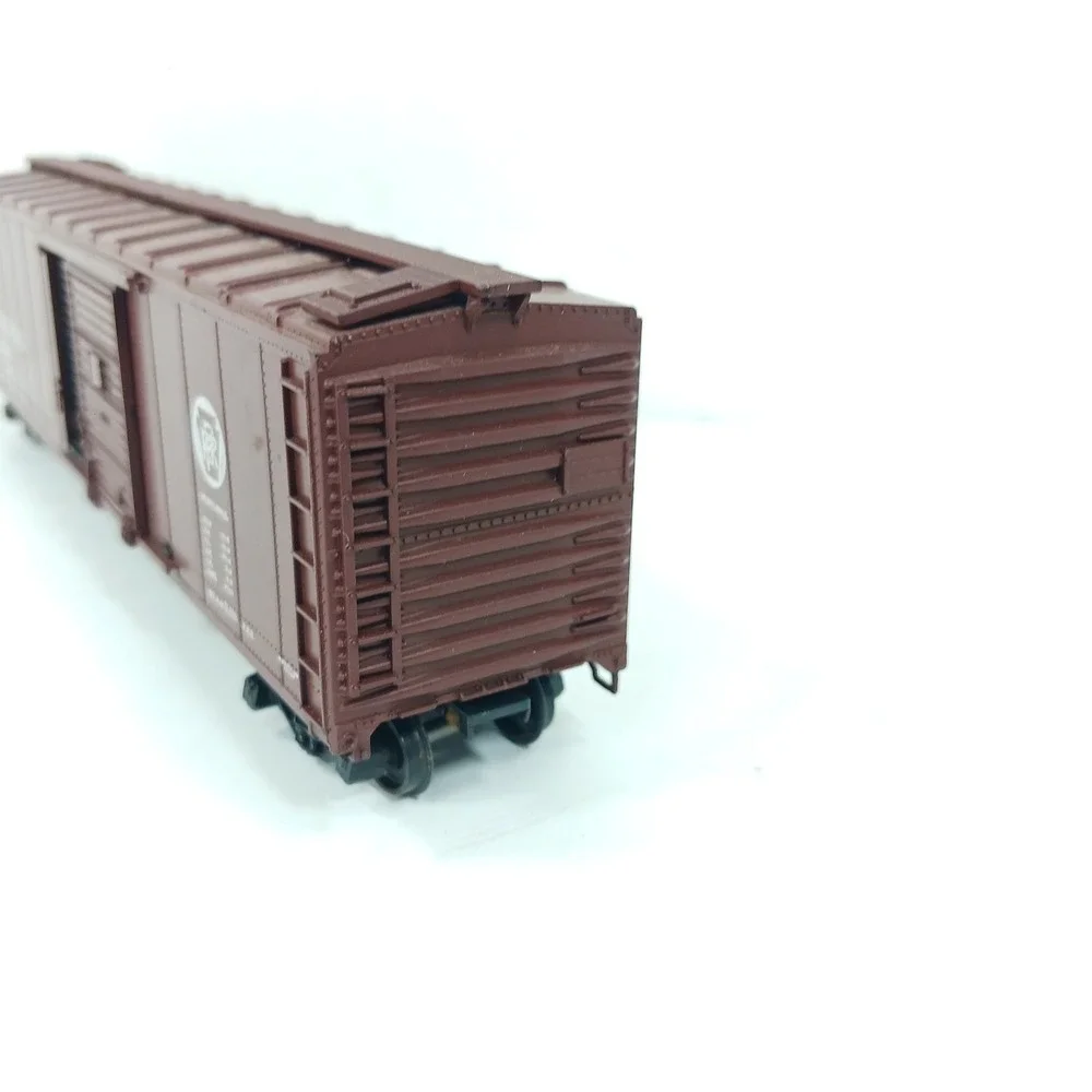 Athearn HO Scale Pennsylvania Railroad 50Ft Sgl Dr Box Car 5059 PRR 118489 Brown